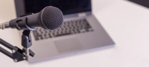 zoomのスタンドマイク